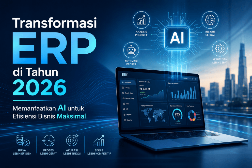Transformasi ERP di Tahun 2026: Memanfaatkan AI untuk Efisiensi Bisnis Maksimal