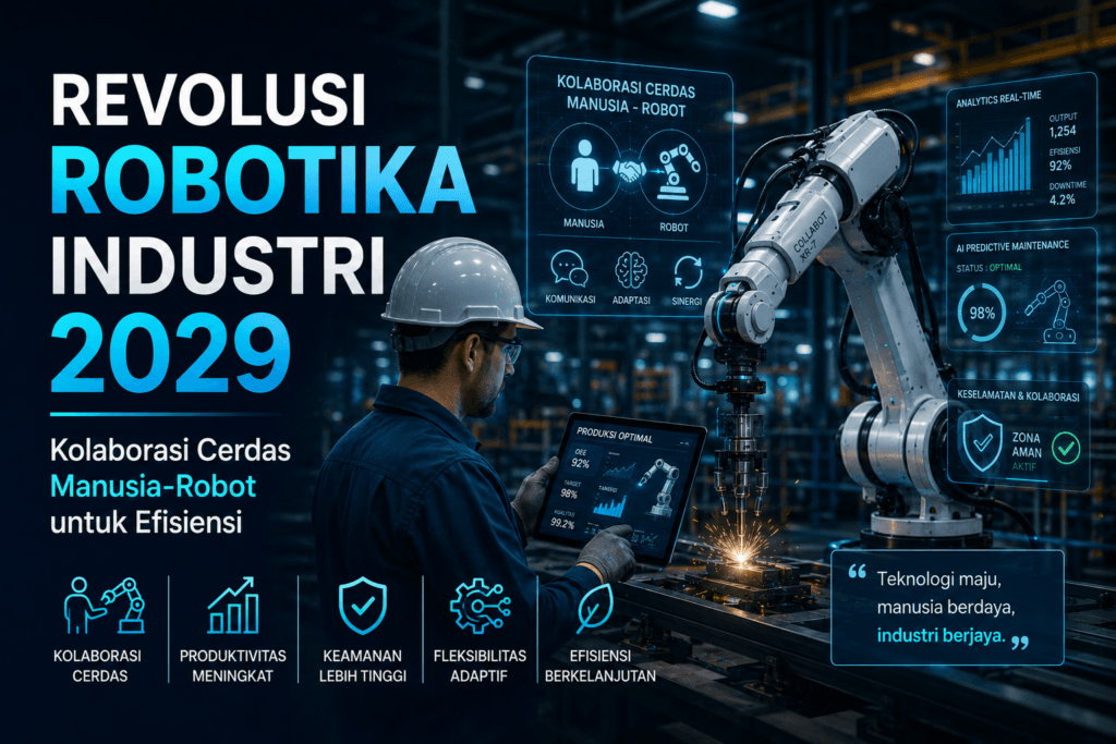 Revolusi Robotika Industri 2029: Kolaborasi Cerdas Manusia-Robot untuk Efisiensi