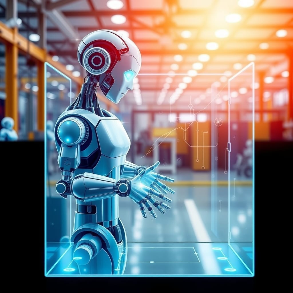 Masa Depan Industri Manufaktur: Integrasi AI dan Robotika di Tahun 2026